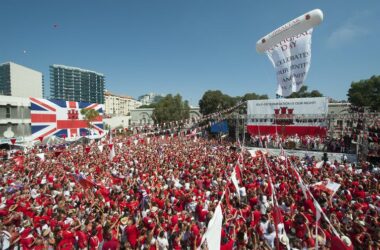 Celebración del Gibraltar National Day en 2013