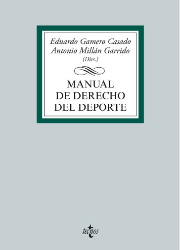 Manual de Derecho del Deporte (portada del libro)