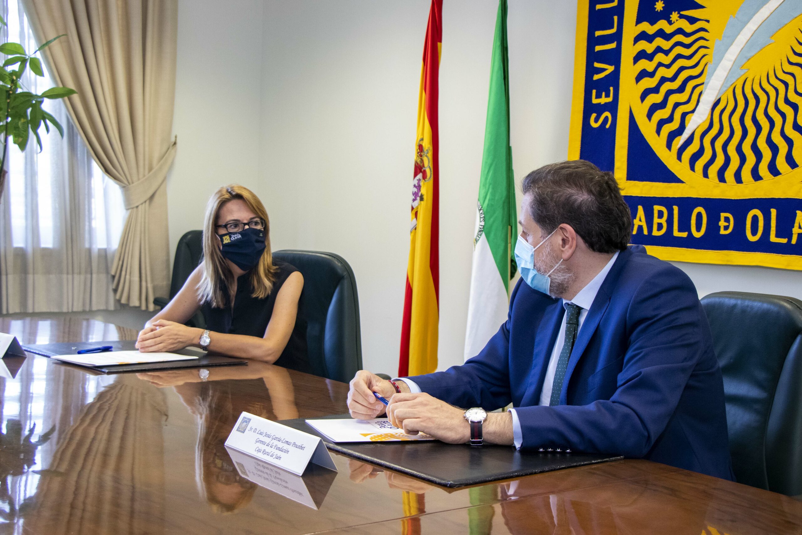 La Fundación de Municipios y la Fundación Caja Rural de Jaén sellan su  colaboración para difundir el legado de Pablo de Olavide – DUPO – Diario de  la Universidad Pablo de Olavide
