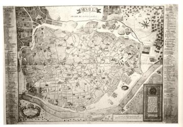 plano de Sevilla de 1771 (plano de Olavide)