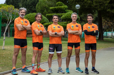 Manuel San Emeterio, Benjamin Alcober, Manuel Olmo, Carlos Fernández, Sergio González-Caballos