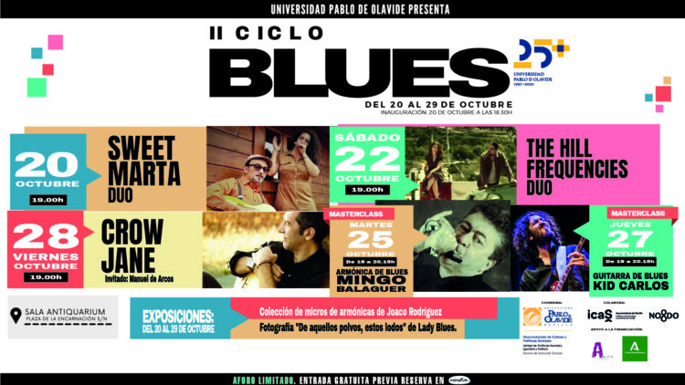 II Ciclo de Blues: del 21 al 29 de octubre