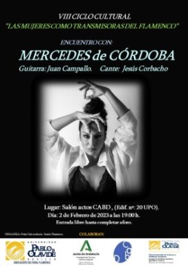 Encuentro con Mercedes de Córdoba