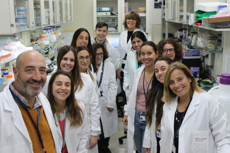 Miembros del laboratorio Liver Desease del Centro de Investigación bioGUNE