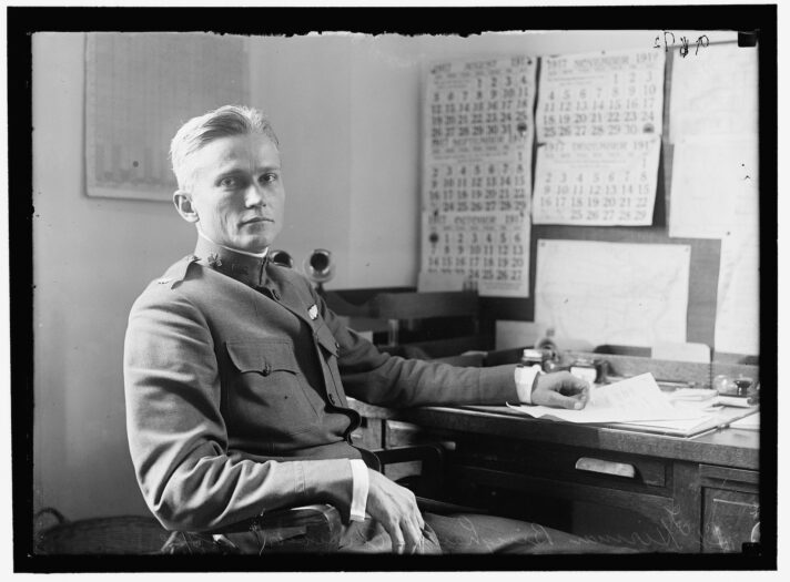 Retrato de Hiram Bingham en 1917. Library of Congress/Wikimedia