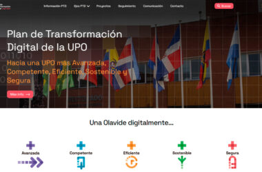 Web del Plan de Transformación Digital