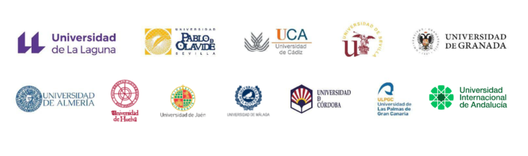 logos de las universidades canarias y andaluzas