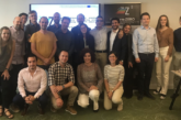 El equipo de Platform-Zero en una reunión en Bruselas con responsables de la Comisión Europea