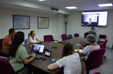 Las personas integrantes del equipo español han participado tanto de manera presencial como online.