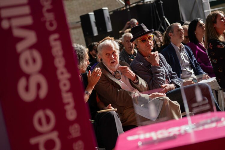 Raúl Álvarez en la entrega de los Premios del SEFF