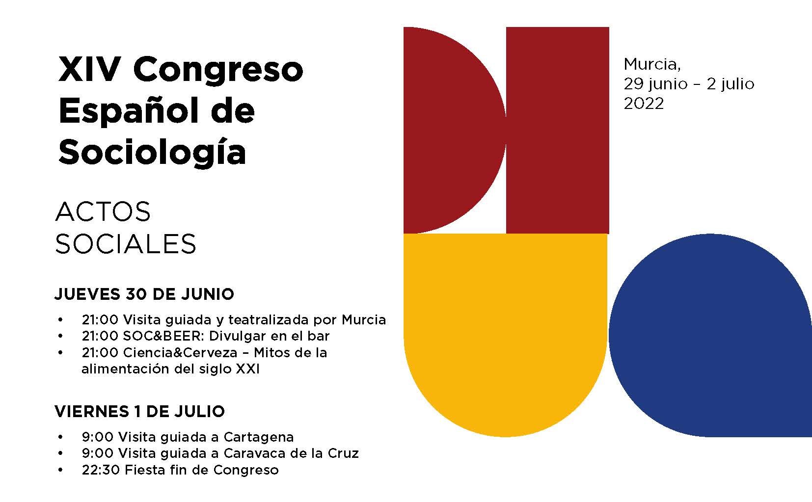 Concierto de SOC&BEER durante el XI Congreso Español de Sociología de la Federación Española de Sociología, el 30 de junio, a las 21 horas, en el Bar ÍTACA de Murcia.