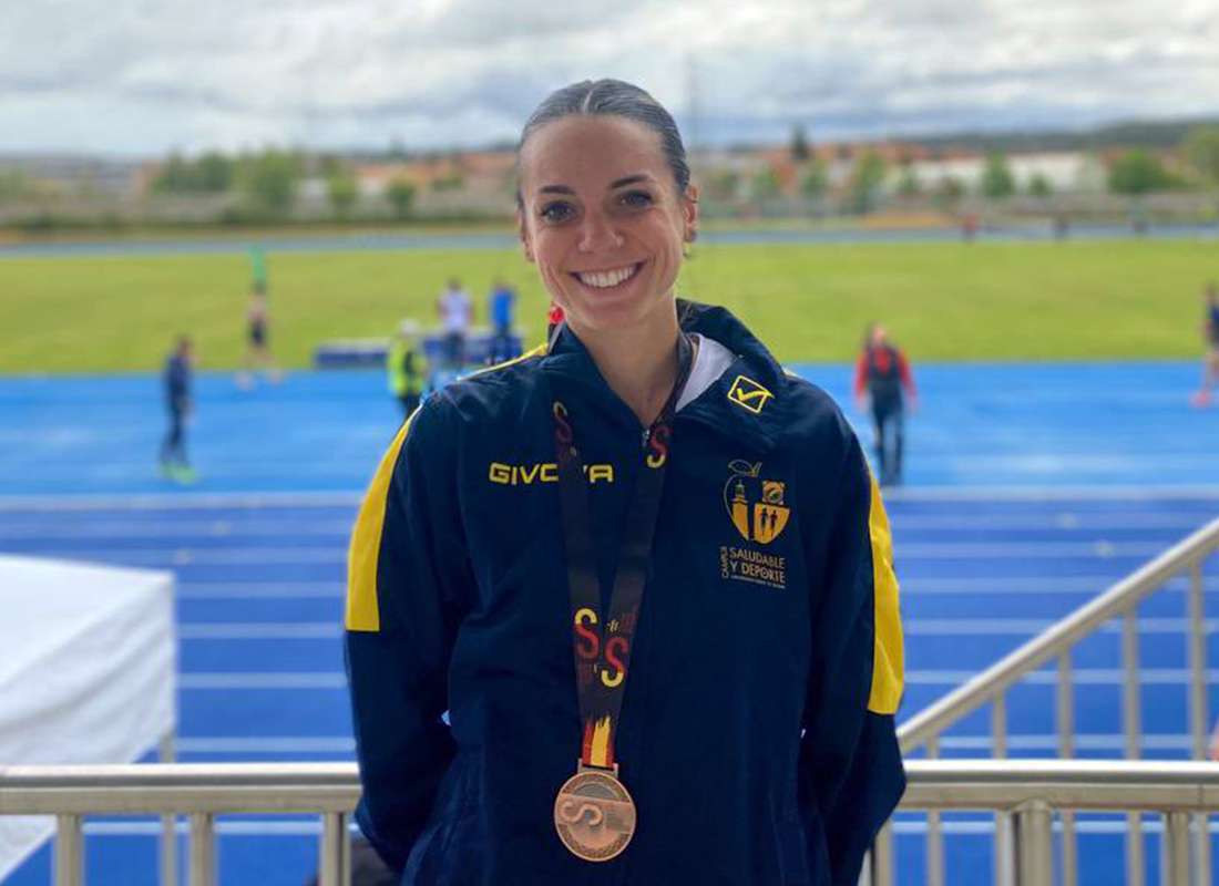 Valme Prado, medalla de bronce en el CEU 2023