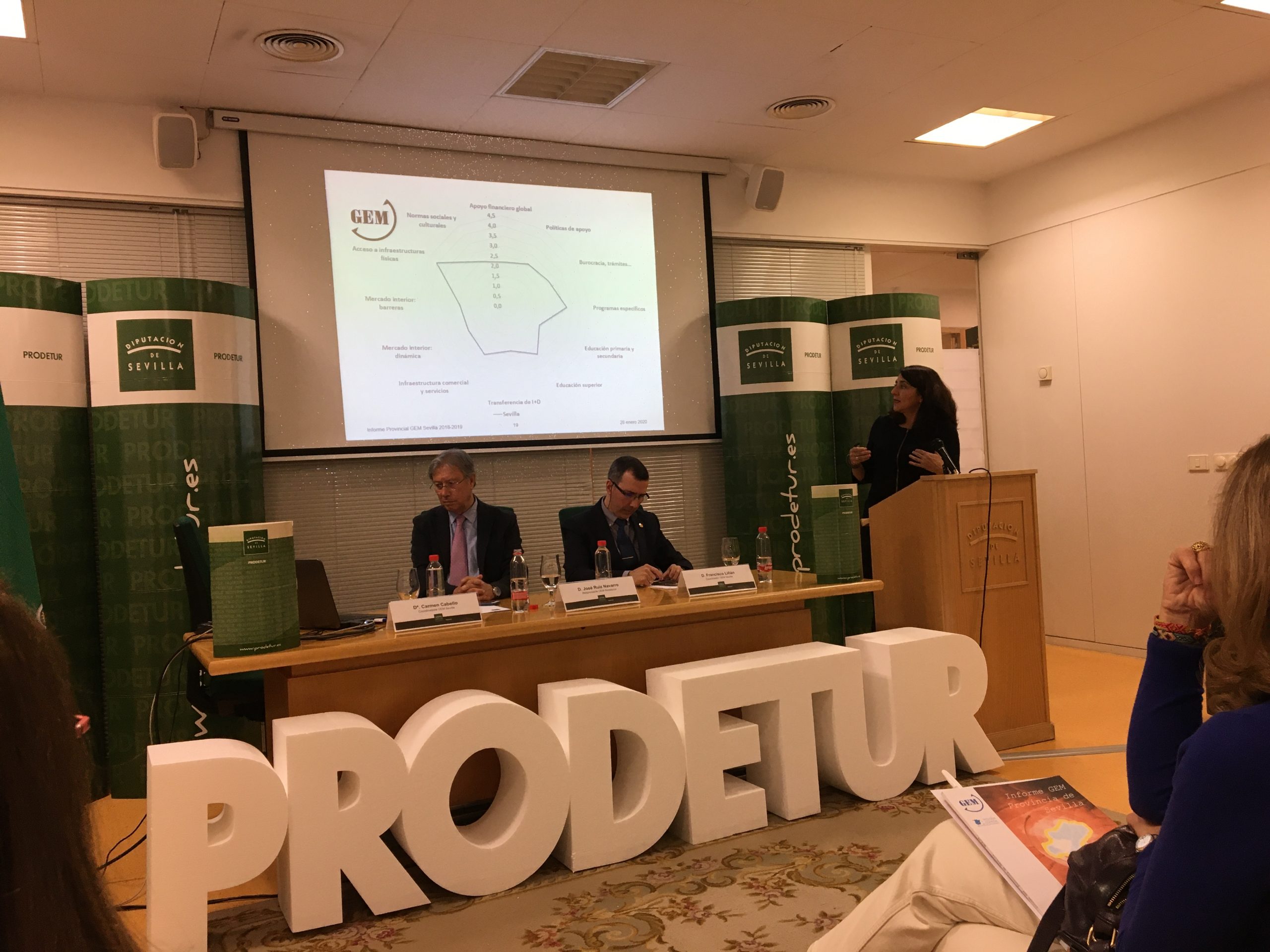 Presentación Informe GEM Provincia de Sevilla 2018/2019
