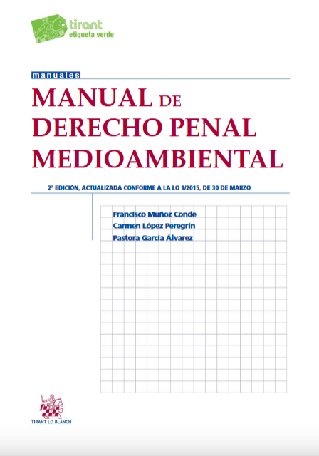 manual de derecho penal medioambiental