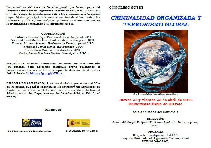 2016-programa Criminalidad organizada y terrorismo global