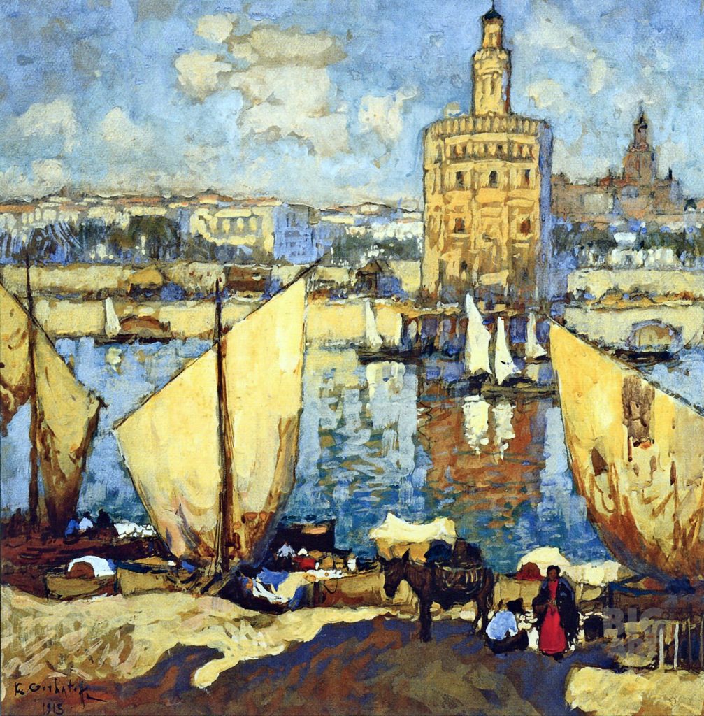 Sevilla de los pintores rusos – El Patio Colorao