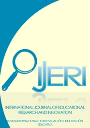 Portada de la revista International Journal of Educational Research and Innovation (IJERI) 