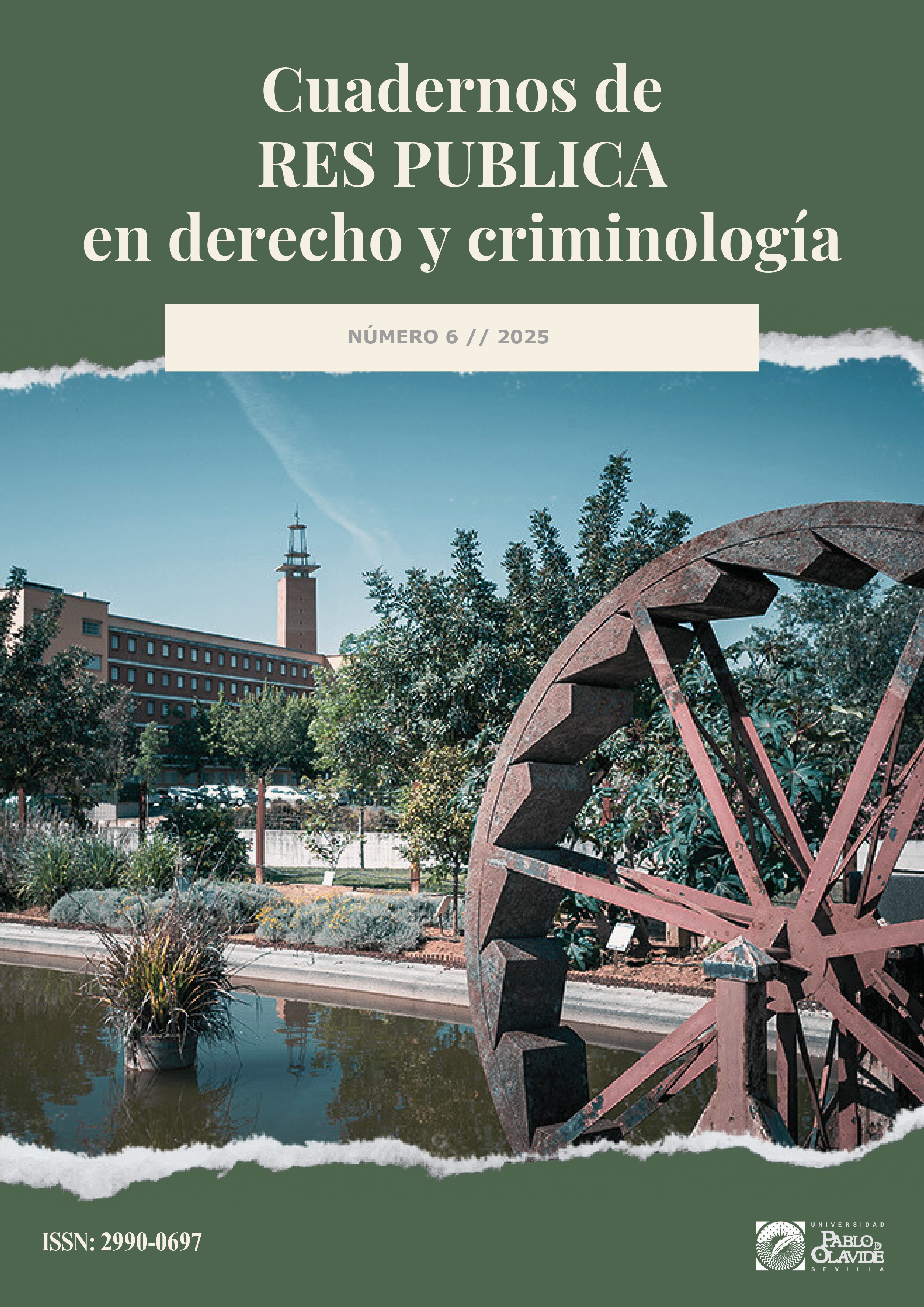 					Ver Núm. 6 (2025): Cuadernos de RES PUBLICA en derecho y criminología
				