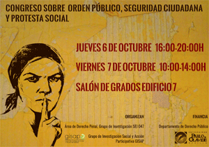 Congreso Orden Público, Seguridad Ciudadana y protesta social