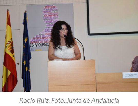 Rocío Ruiz. Junta de Andalucía